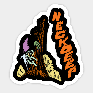 Neck Deep Hallowen Sticker